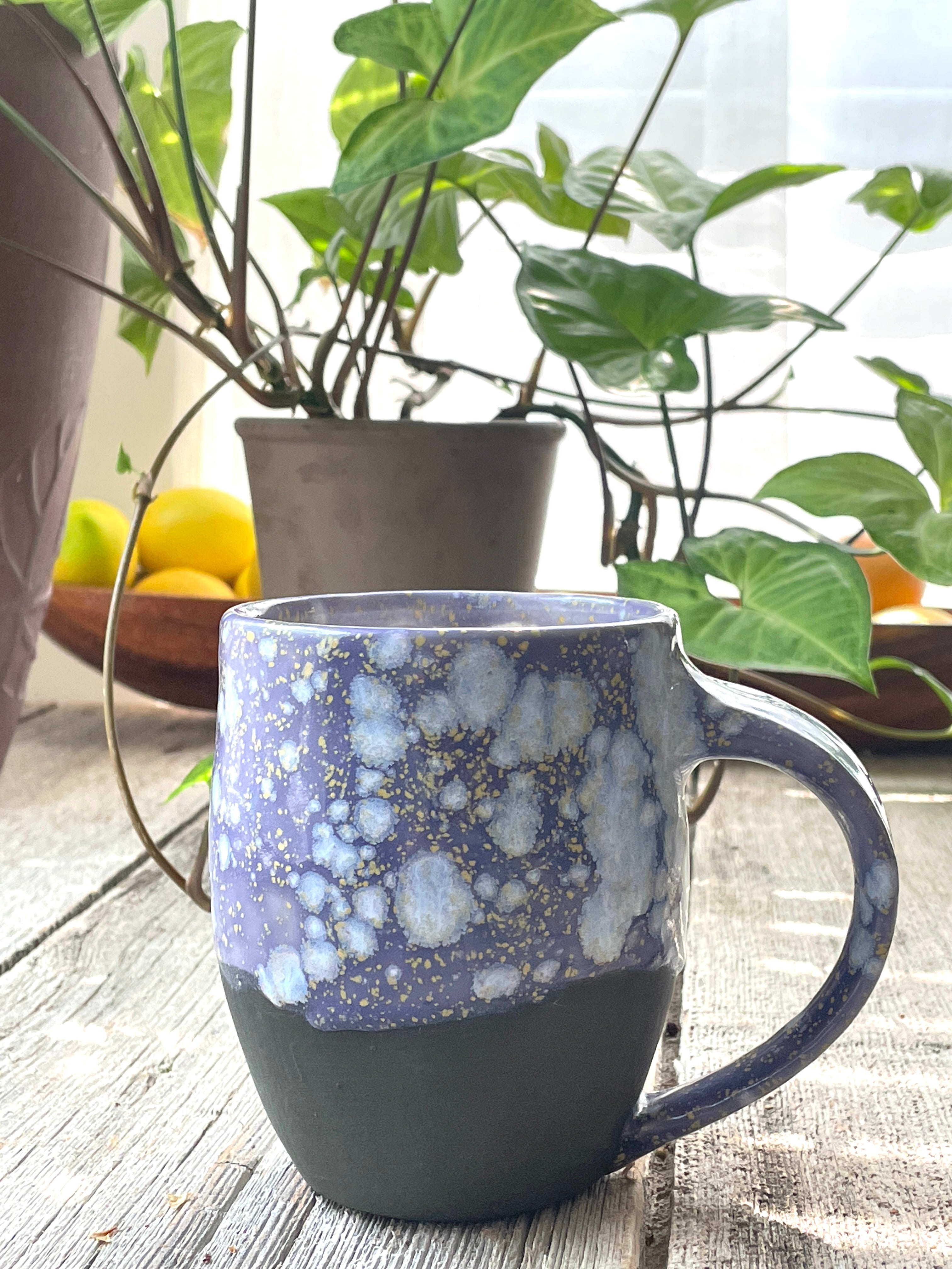 Purple Crystalline Mug 2
