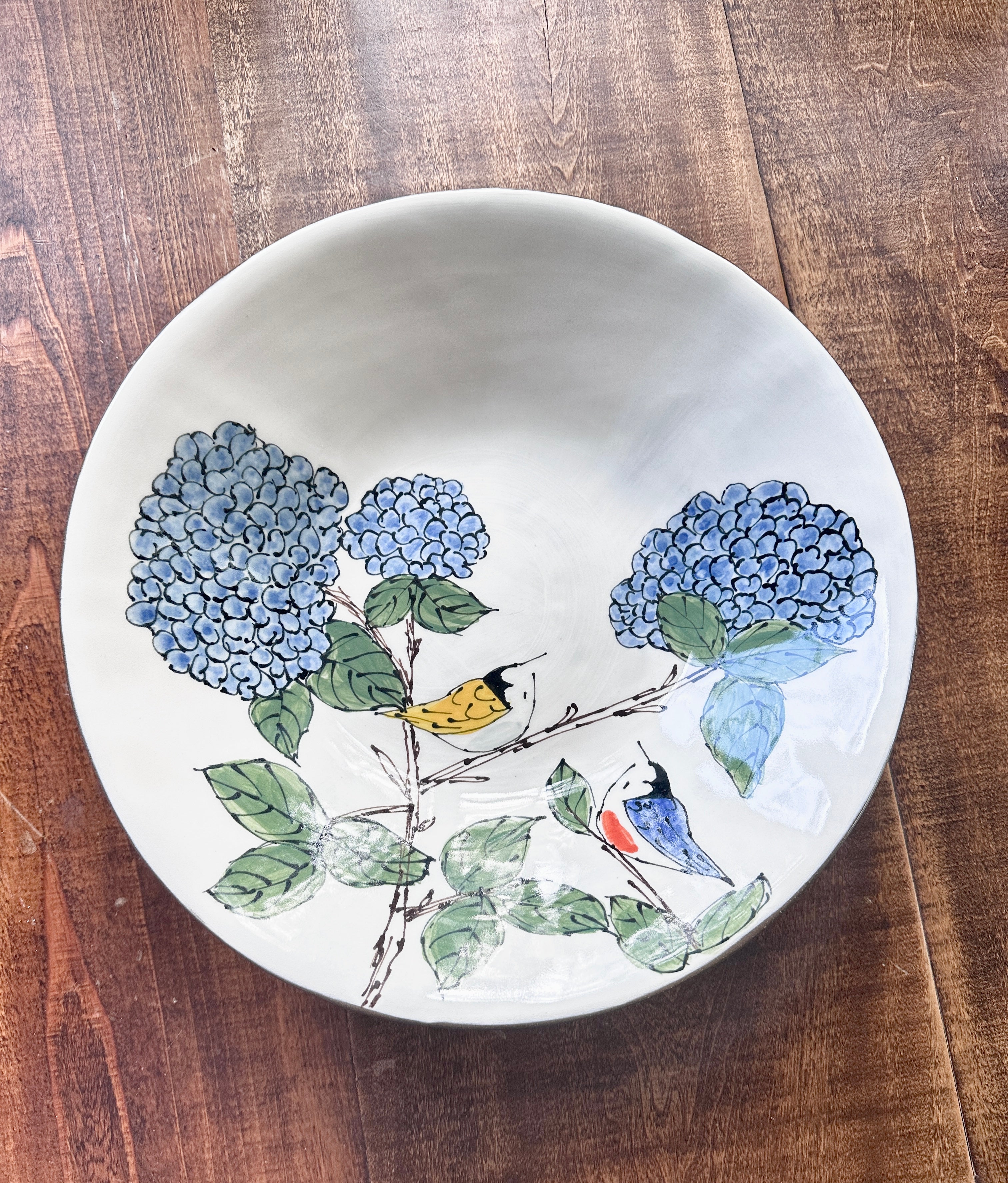 PREORDER ONLY - Hand Painted 12" Serving Bowl