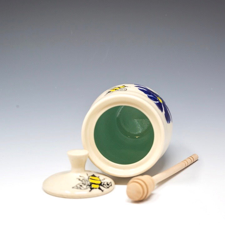 Hand Painted Honey Jar