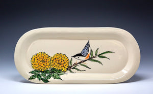 Hand Painted Medium Serving Platter