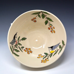 Hand Painted Serving Bowl