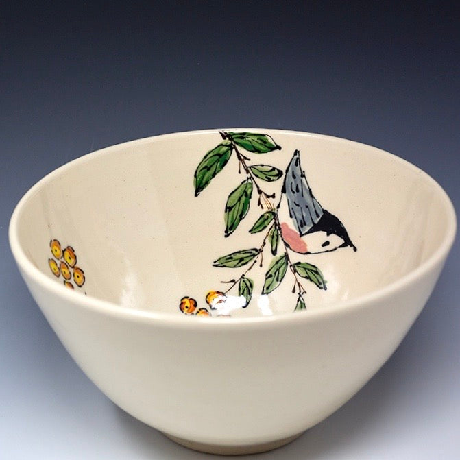 Hand Painted Serving Bowl
