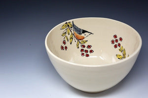 Hand Painted Serving Bowl