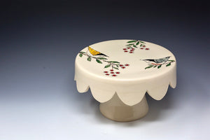 Hand Painted Cake Stand